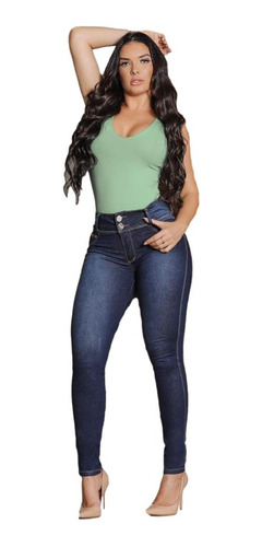 Calça Jeans Feminina Modela E Empina Bumbum Tro21