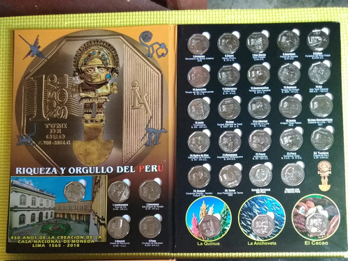 Album De Coleccion Riquezas Y Orgullo Del Peru