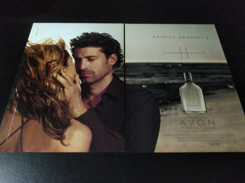 (pf069) Publicidad Avon * Patrick Dempsey