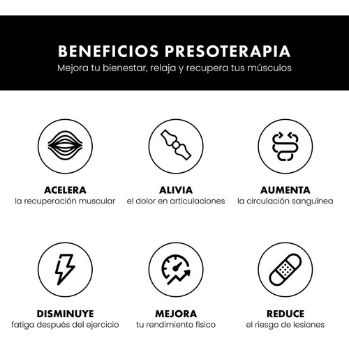 Kit Piernas Y Brazos Para Presoterapia | Rhino Pro V3