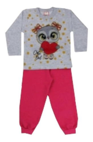 Kit 5 Conjunto Moletom Infantil Menina-menino Atacado 1/2/3