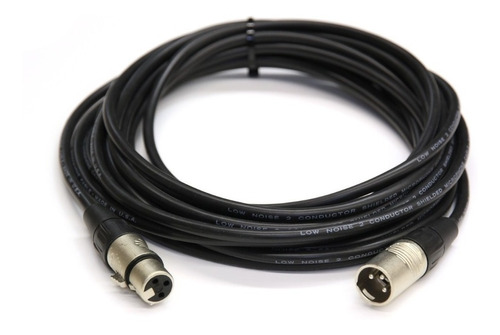 Cable Microfono Xlr De 18 Metros Conector 3 Pines