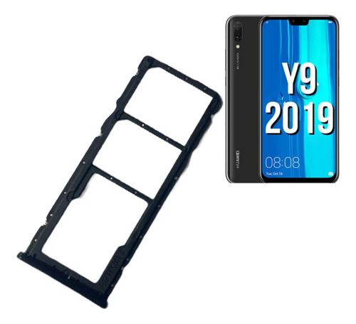 Bandeja De Sim / Chip Y9 2019- Compatible Para Huawei