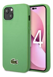 Funda Case Lacoste Logo Iconic iPhone 14 Verde Original