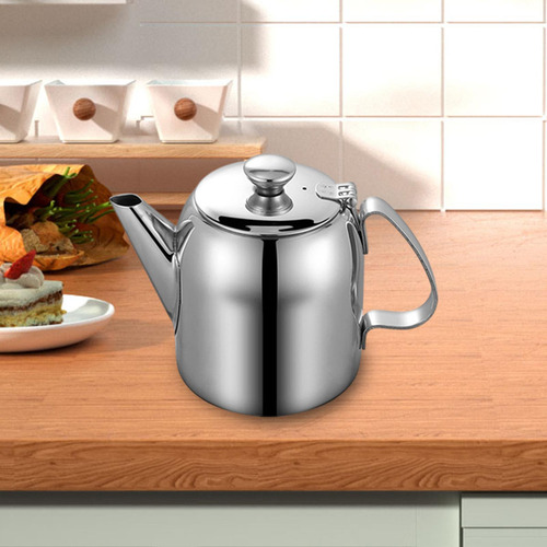 Tetera De Acero Inoxidable Tapot De Agua Fría Papeladora L