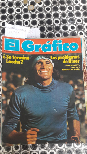 El Grafico 2953 12/5/1976 Volvio Gatti Boca River Locche