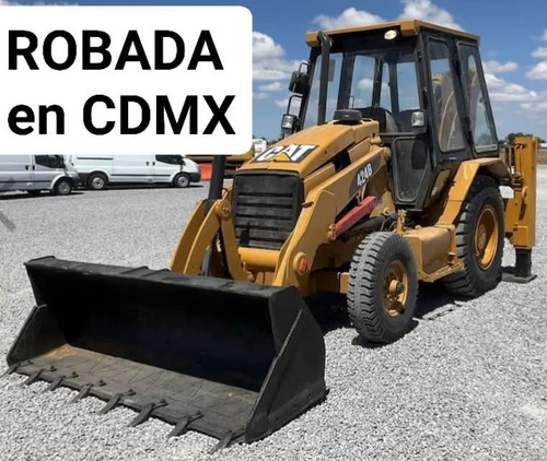 Retroexcavadora Caterpillar 424b, Año 2011 Con Cabina