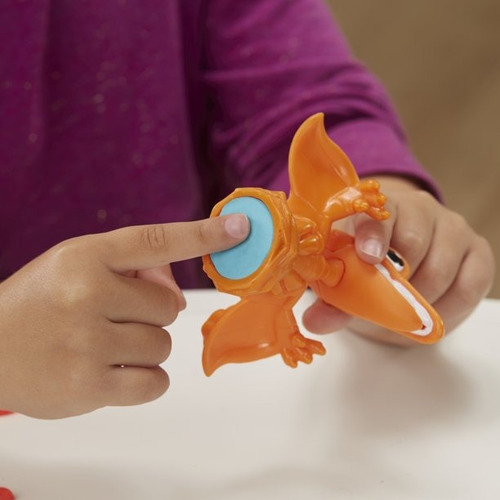 Play-doh Dino Crew Dinosaurio T-rex El Dino Gloton *sk