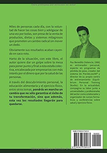 Ni Milagros Ni Hostiaso Perder Peso, Aumentar T, de Benedito, Pau. Editorial Independently Published en español