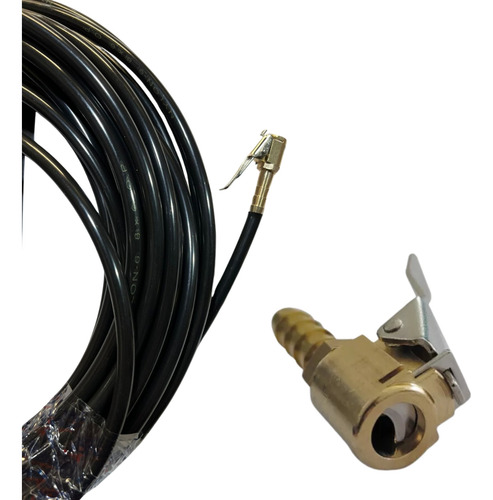 Kit Calibrador Inflador Transferir Ar Pneu Carro Moto Van