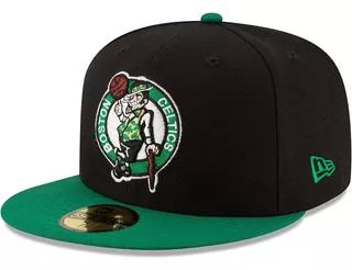 Gorra De Juego Boston Celtics Negro Talla 7