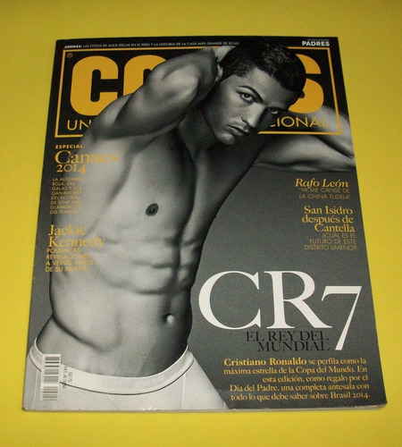 Cristiano Ronaldo Revista Cosas Peru Jackie Kennedy Gisele B