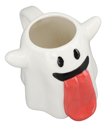 Cute Ceramic Ghost Cup, Cerámica De Gran Capacidad