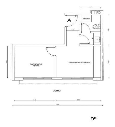Imagen 13 de 14 de Venta. Departamento 2 Ambientes - Palermo