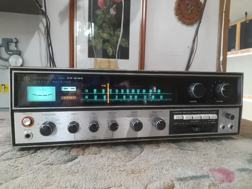 Kenwood Stereo Receiver Kr 6160 Made In Japan Raro Zerado