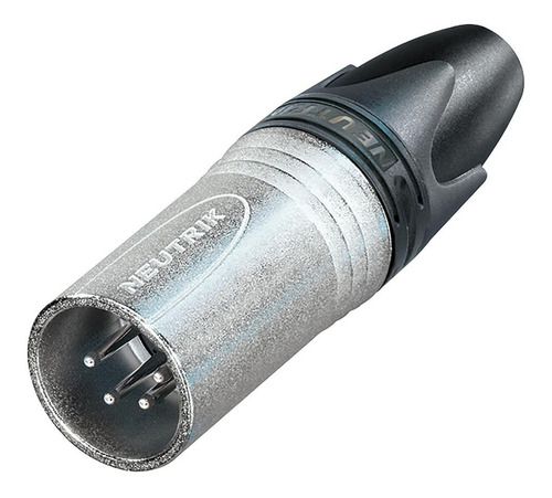 Conector Neutrik Xlr Macho 4p Xx Contactos Cromados Nc4mxx