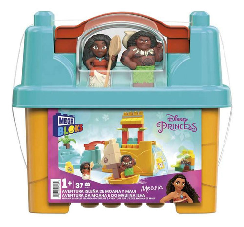 Mega Bloks: Mega Disney Aventura Isleña De Moana Y Maui