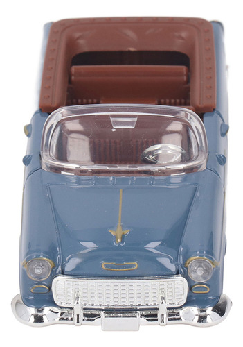 . Coche Azul Con Batería Modelo 1:32 Convertible Deportivo