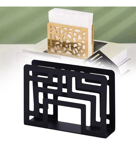 Servilletero De Acero Inoxidable, Organizador De Papel Para