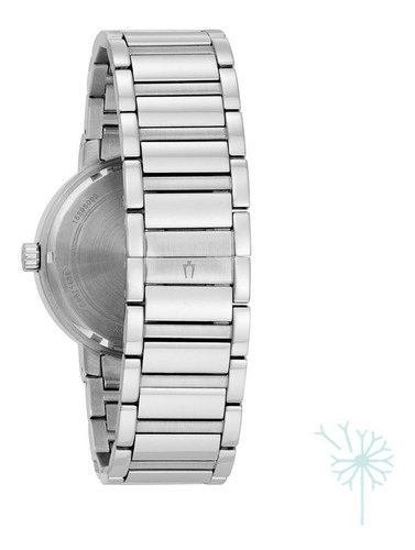 Imagen 2 de 7 de 96c105 Reloj Bulova Futuro Para Caballero Plateado/negro