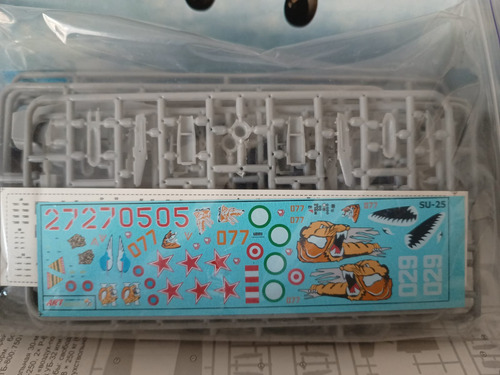 Modelismo Avion Ruso 1/72 Sukhoi Su-25 Calcomanias Fap Art