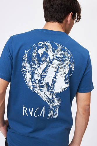 Imagen 3 de 8 de Remera Rvca Local Biz Hombre