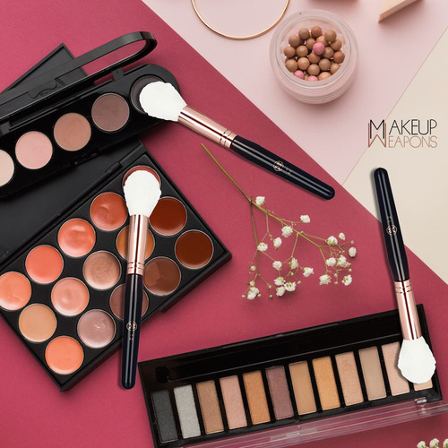Brocha De Mezcla Cónica Para Sombra De Ojos Y Maquillaje Kab
