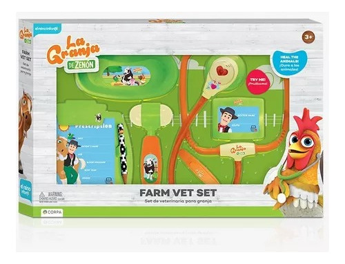 La Granja De Zenón Set Mediano De Veterinaria Para Granja