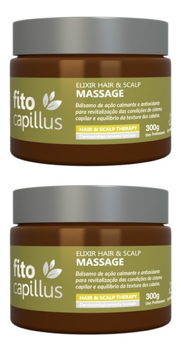 Máscara Elixir Hair Scalp Massage Grandha Fito Capillus 2 Un