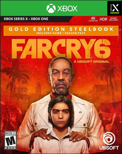 Far Cry 6 Gold Edition Steelbook Xbox One Físico Sellado