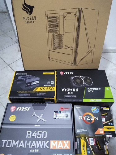 Pc Ryzen 5 3600, 16 Ram 3200mhz, 500gb, Gtx 1660 Super
