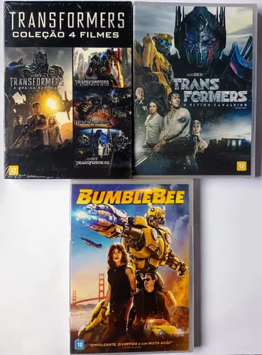 Dvd - Coleção Transformers + Bumblebee - 6 Filmes - Lacrado