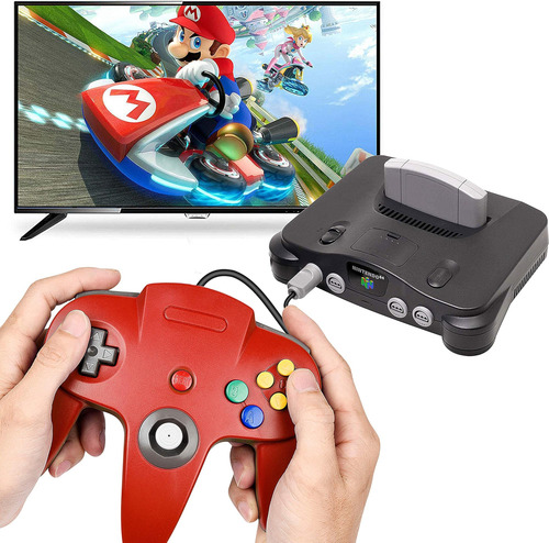 Controlador Innext 2 Pack 64, Joystick Com Fio Para Jogo [3d