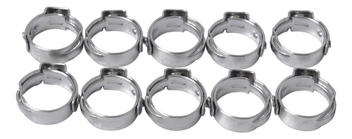 10pcspcs Piezas De Abrazadera O De Material Acero Inoxidable