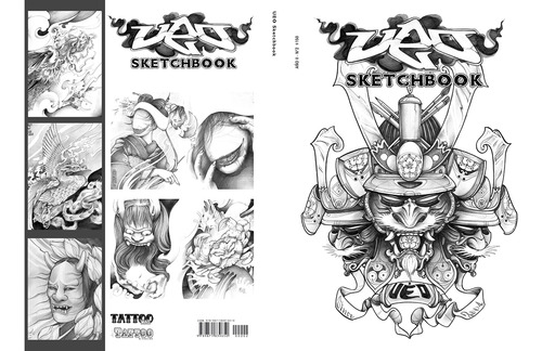 Libro Ueo Japanese Sketch Bock - Dibujos, Bocetos - Tattoo