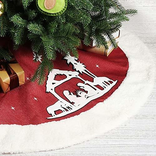 Alfombra De Arbol De Navidad -  B08d9gyx261