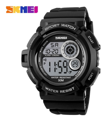 Reloj Para Hombre Skmei 1222bk Negro