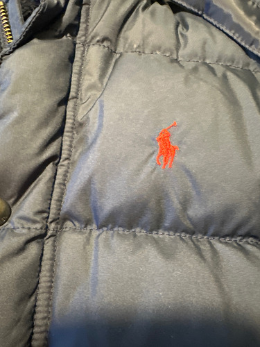 Campera Polo Ralh Lauren. Pluma. 8 A 10 Años (Usado)