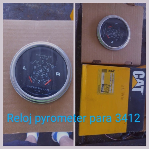 Reloj Pyrometer Para Motor Industrial Caterpillar 3412