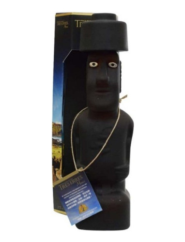 Pisco Tres Erres Moai Reserva Con Estuche Bostonmartin