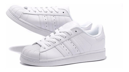 Zapatillas Hombre Mujer adidas Superstar Blanca