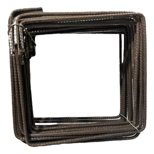 Zunchos Cuadrados 20x20 De 5.2mm Paquete De 25 Unidades