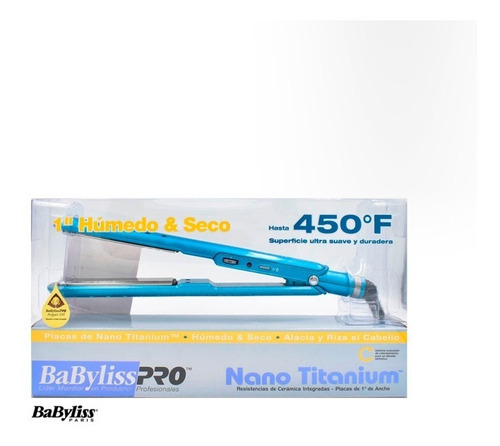 Pack 2 X Plancha Babyliss Pro Nano Titanium Wet & Dry (Usado)