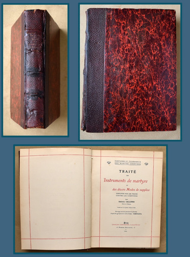 Instrumentos De Tortura Martirio Instruments De Martyre 1904