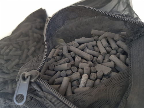 Imagen 3 de 7 de Carbón Activado Máxima Absorción 1kg Acuario Filtracion