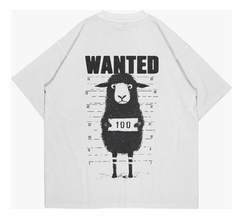 Remera Cristiana Glory Oversize Wanted Oveja Unisex