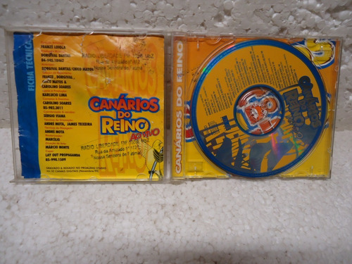 Cd Canários Do Reino Ao Vivo - Ma (Usado)