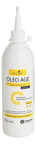 Óleo De Girassol Age 200 Ml Emoliente Hipoalergênico