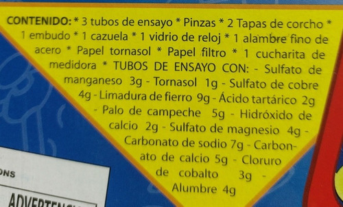 Mi Alegría Juego De Química 1 Seguro E Inofensivo 56 Experim