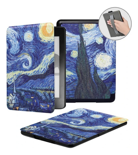 Case Funda Para Tablet Kindle 11 Gen 2024 Con Sujetador Mano